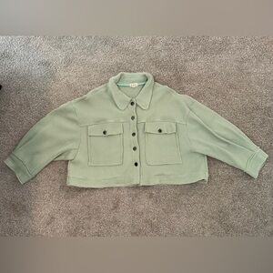 POL Mint Green Jacket